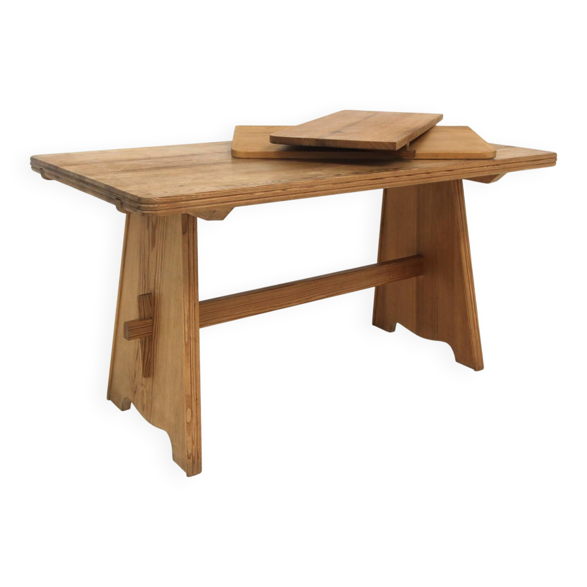 Dining table "Sportstugemöbler", Swedish Pine, Sweden, 1960