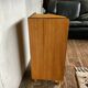 Vintage corner shelf feet compass light oak