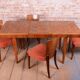 Art Deco Dining Table by Jindřich Halabala for UP Závody, Czech, 1940s