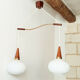 Suspension vintage scandinave 1960