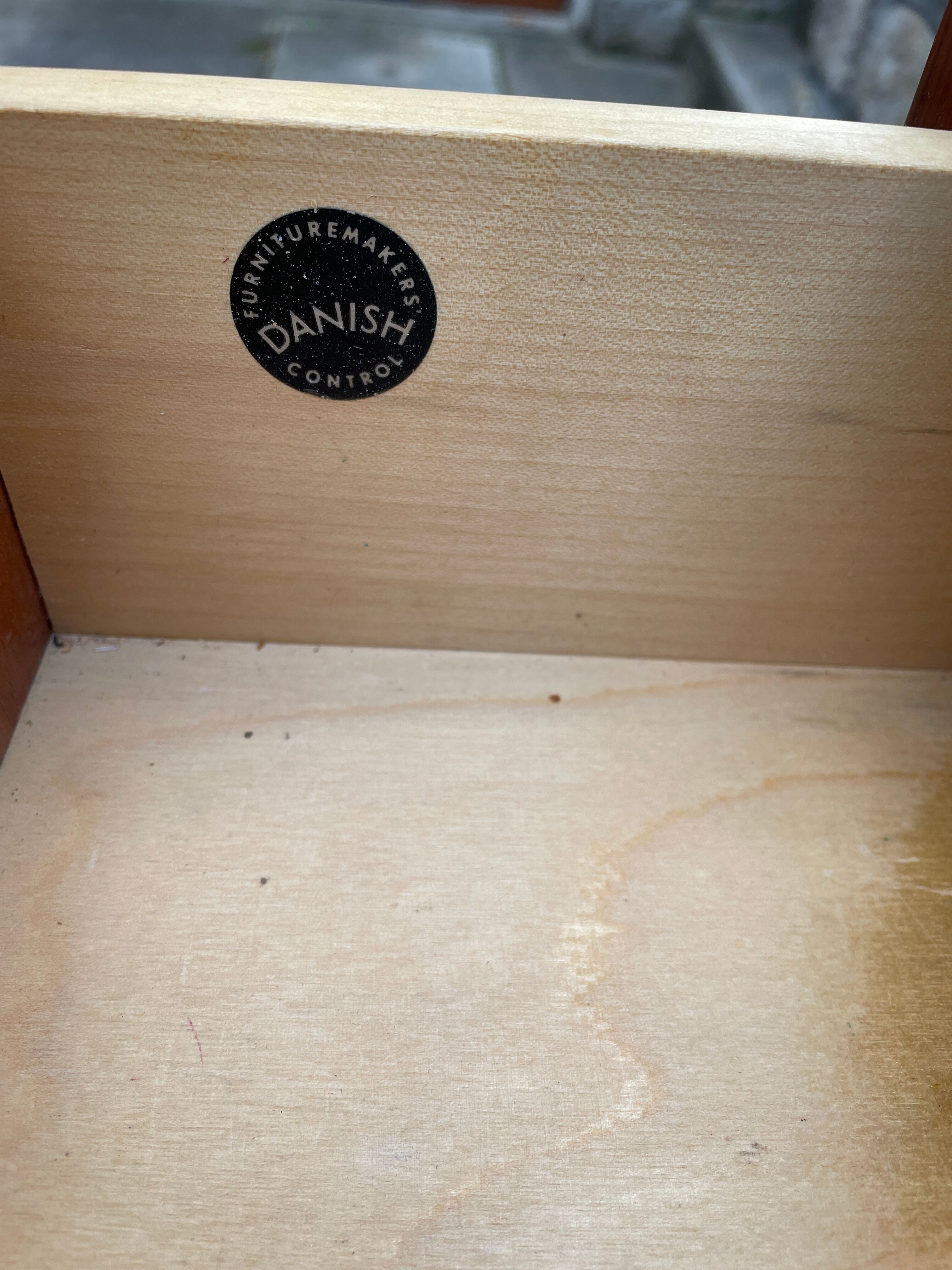 Danish teak chest of drawers for Trekanten 1960's, Denmark