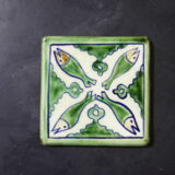 Handmade ceramic tile