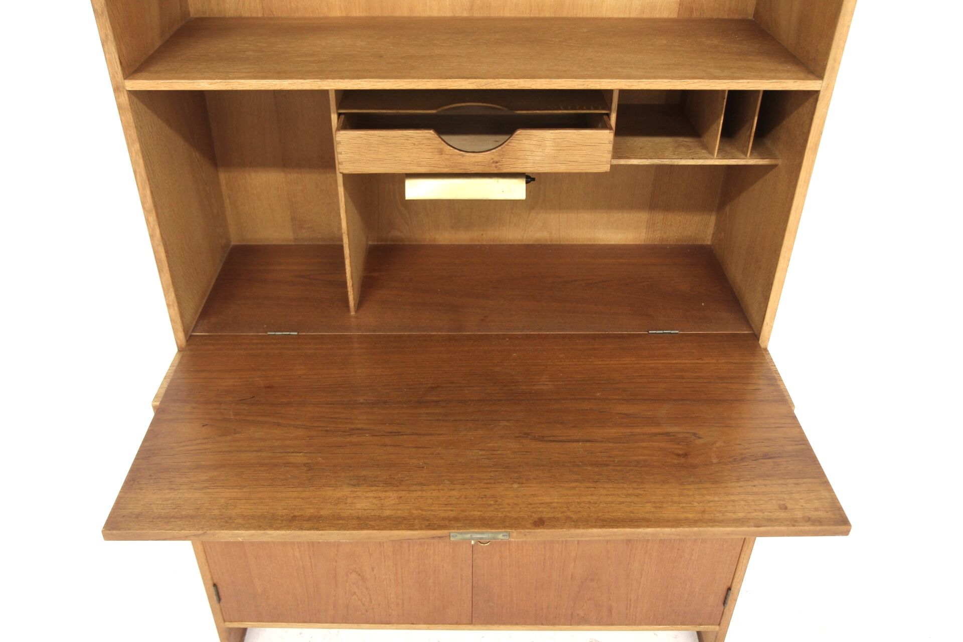 Scandinavian teak secretary, Hans J Wegner, Ry Møbler, Denmark, 1960