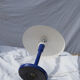 Blue table lamp Aluminor 1960-70