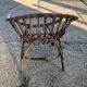 Vintage rattan armchair
