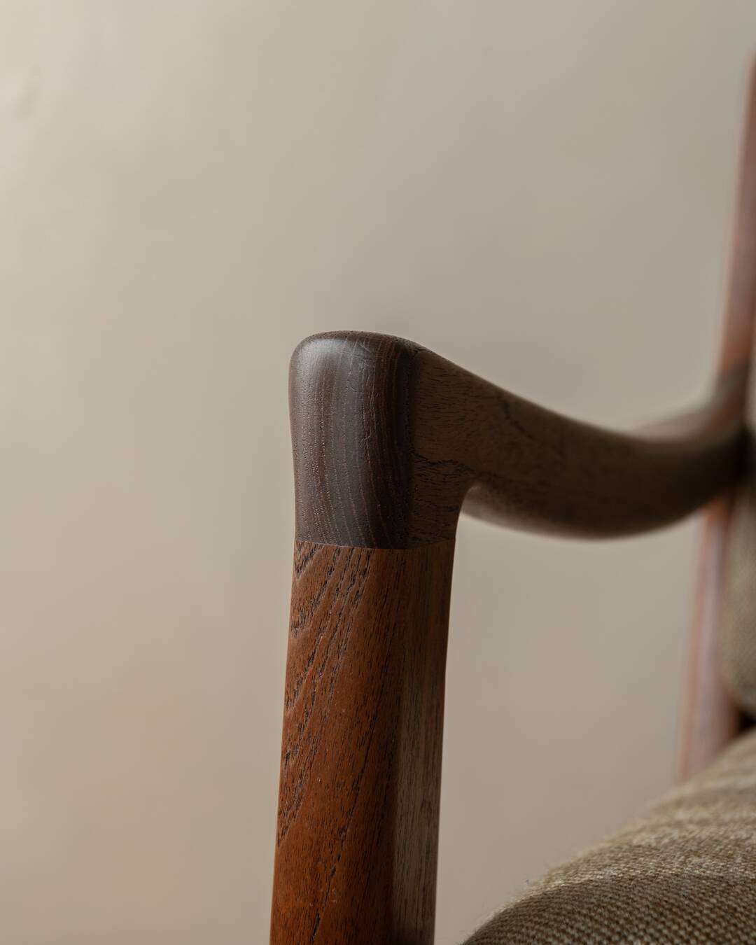 Vintage Senator Two-Seater Sofa by Ole Wanscher for Cado Danish Teak 1960s