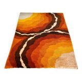 Vintage wool rugs , Italy 70s