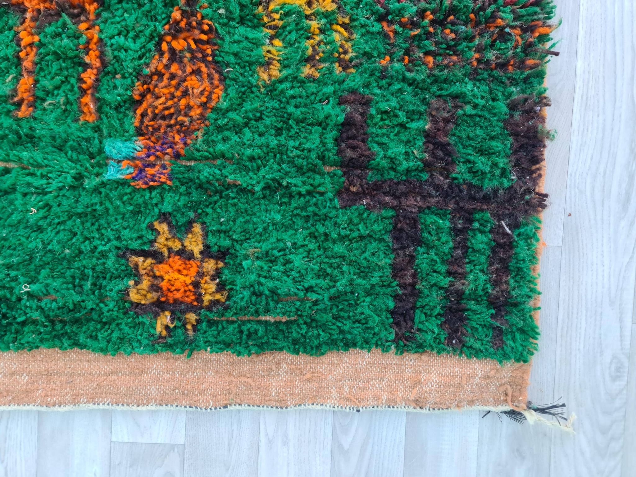 Tapis fait main traditionnal 250cmX150cm marocain
