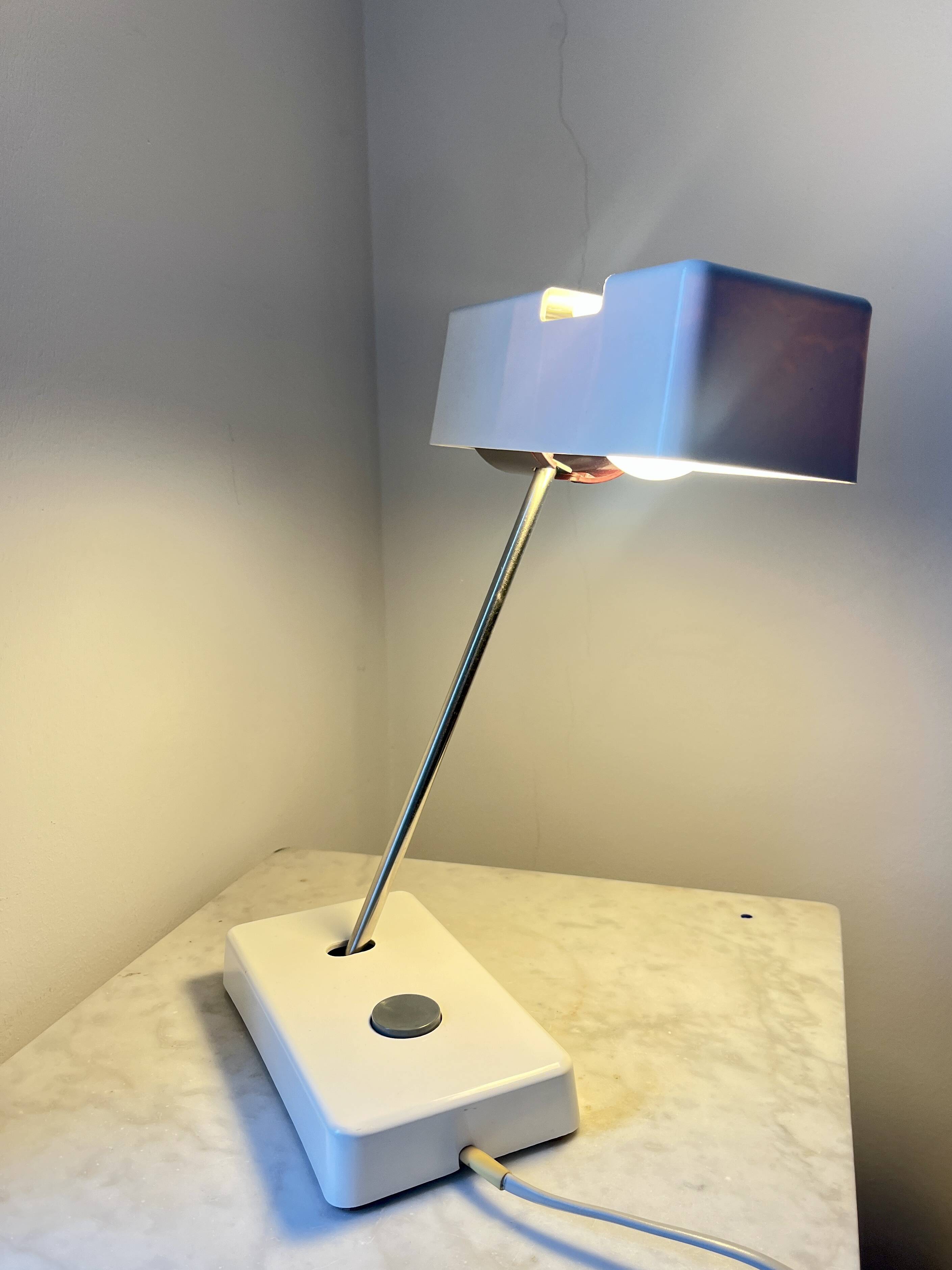 Vintage DDR Desk Lamp Typ 7969, Klaus Musinowski, VEB Dresden, East Germany