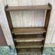 Vintage solid wood shelf from the 1930s.