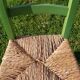Chair in wood and rattan child