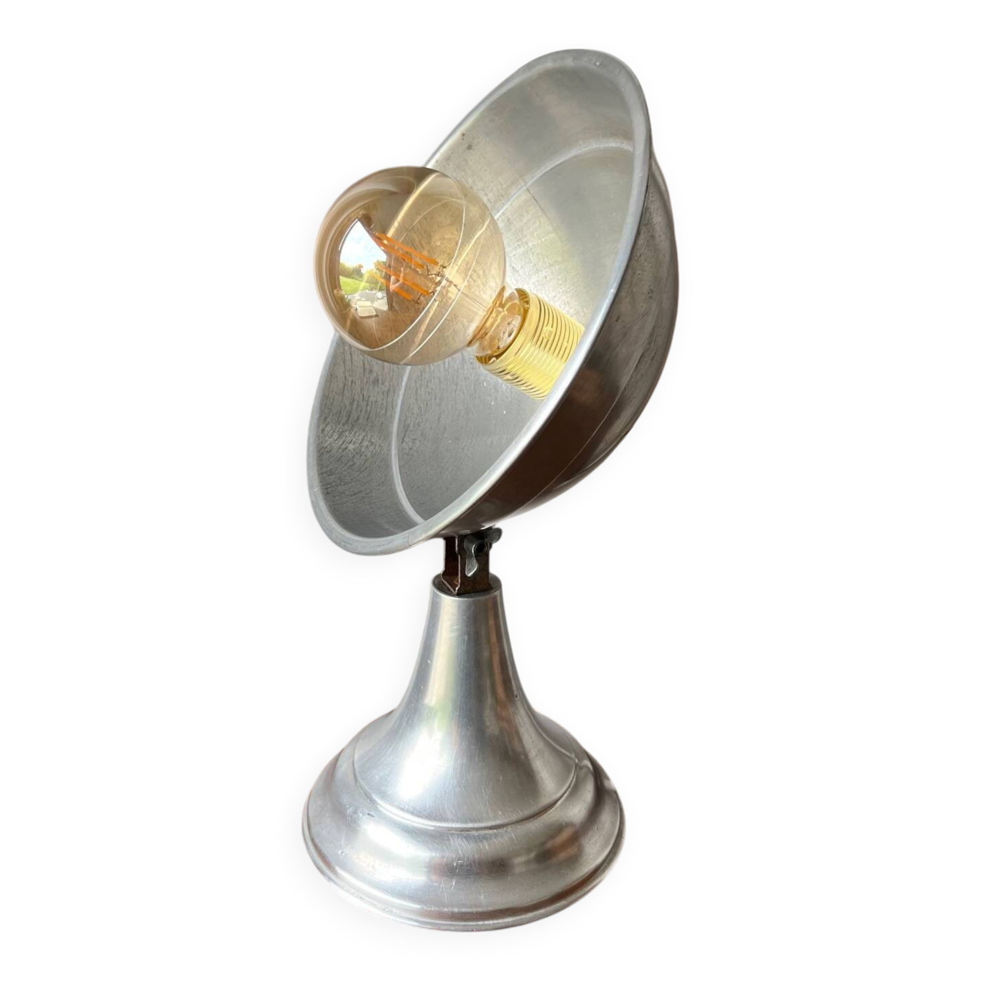 Industrial aluminum lamp