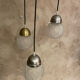 Art deco pendant lamps