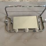 Old art deco-style wall mirror 63x33cm