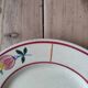 Set of 7 vintage dessert plates in Gien earthenware, model Jacqueline.