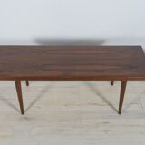 table basse danoise en palissandre du milieu du siècle, années 1960
