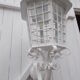 Pair of wrought iron lanterns