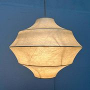 Mid-Century Modern Suspension Cocoon by Friedel Wauer for Goldkant Leuchten, Germany, 1960s