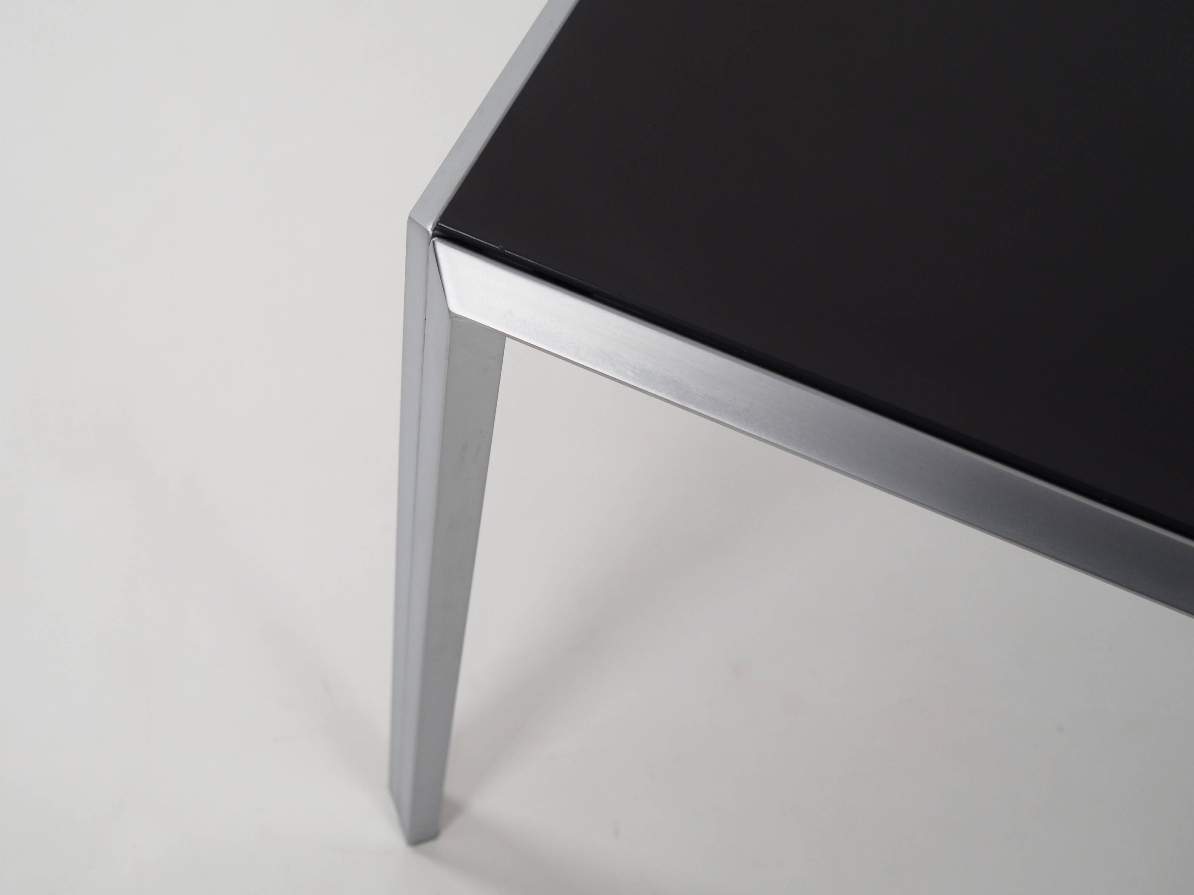 Aluminium desk, Scandinavian design, 1980s, manufacture: Montana Furniture