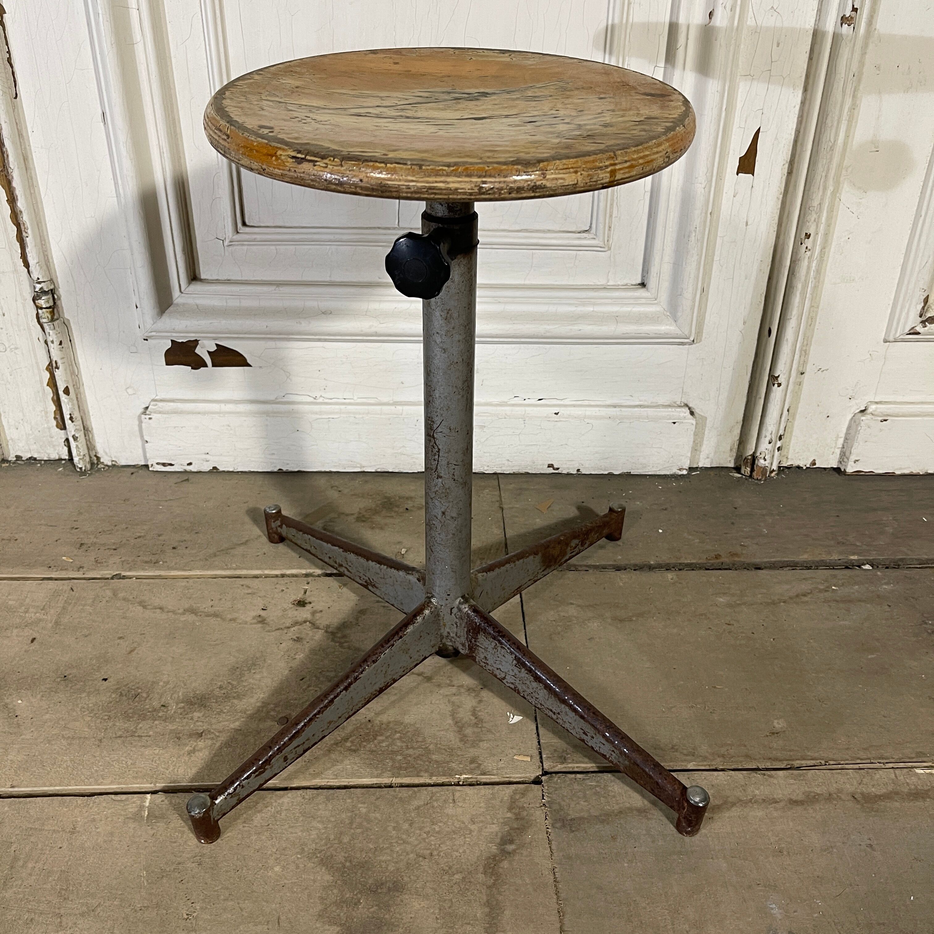 Workshop stool from the 50s