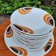 Service à dessert vintage porcelaine allemande