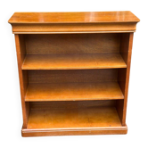 Bibliothèque, bibus en bois massif style Louis Philippe, 1970