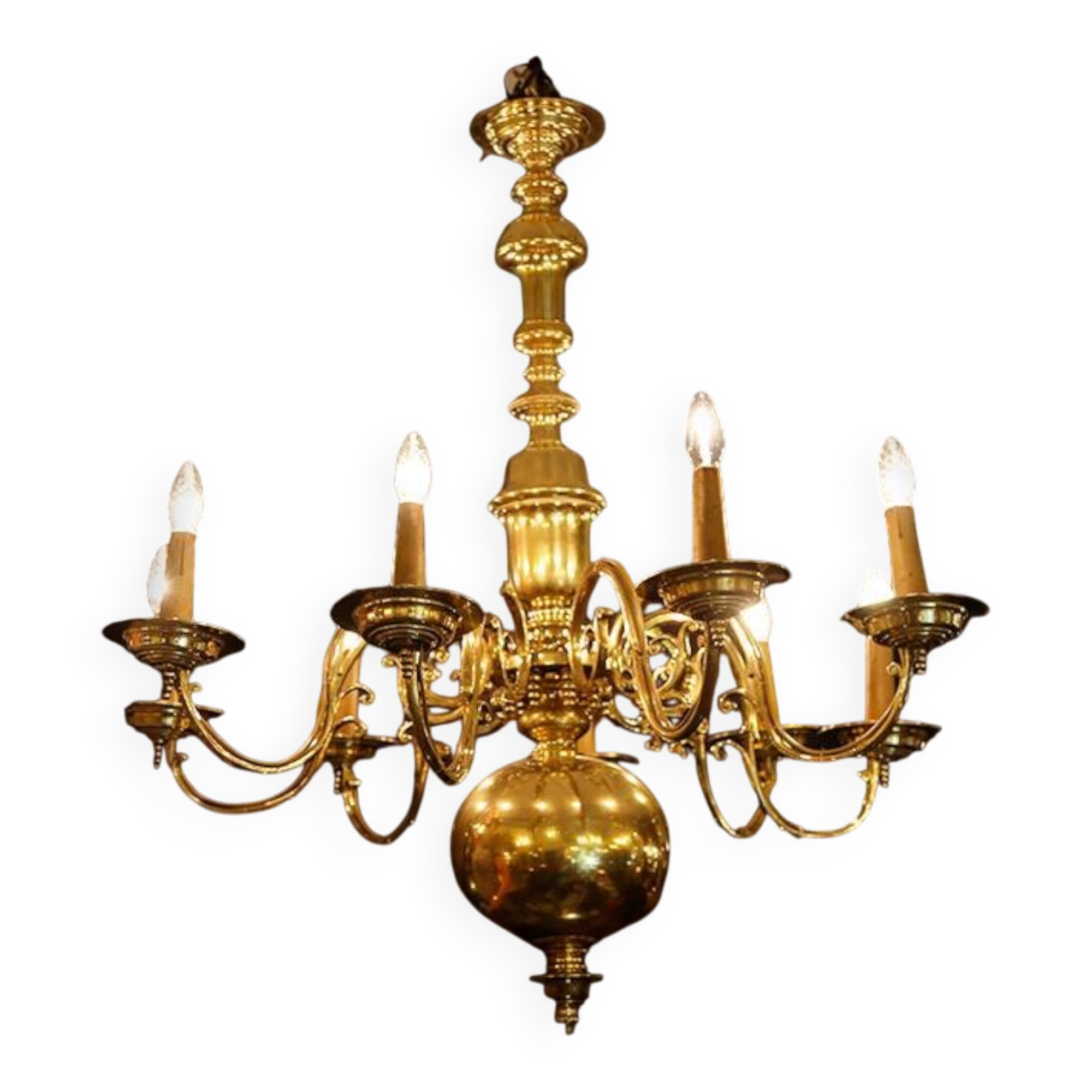 Lustre hollandais XVIIIᵉ siècle