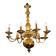 Lustre hollandais XVIIIᵉ siècle