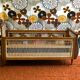 Vintage wicker children's bed 1960