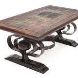 Brutalist coffee table, 1940