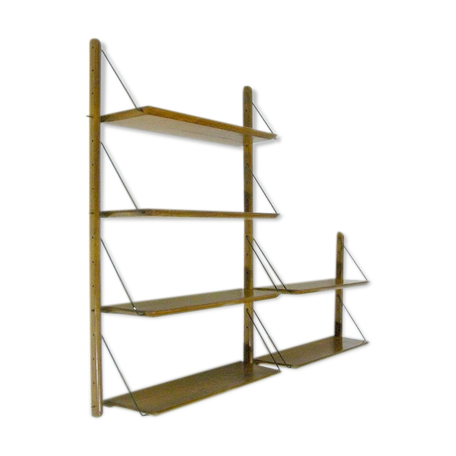 Set of modular shelves De Jacques Hauville edition Bema 1950