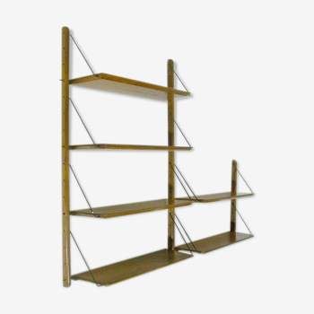 Set of modular shelves De Jacques Hauville edition Bema 1950