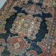 Tapis Hamadan en laine nouée à la main persane, milieu du XXème siècle.