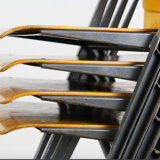 Chaises Pyramid vintage par Wim Rietveld pour Ahrend de Cirkel