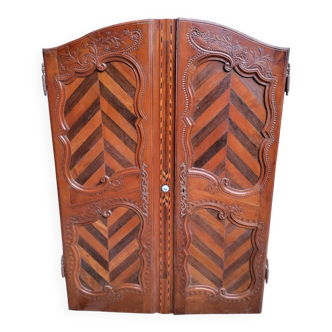 Pair of wall cupboard doors