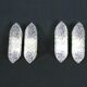 1970's perspex sconces, france - set of 4