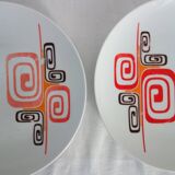 11 Winterling Marktleuthen Bavaria 70's dinner plates