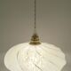 Speckled glass pendant light