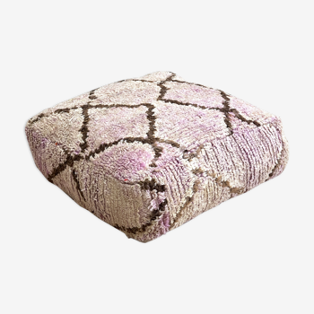 Pouf kilim marocain