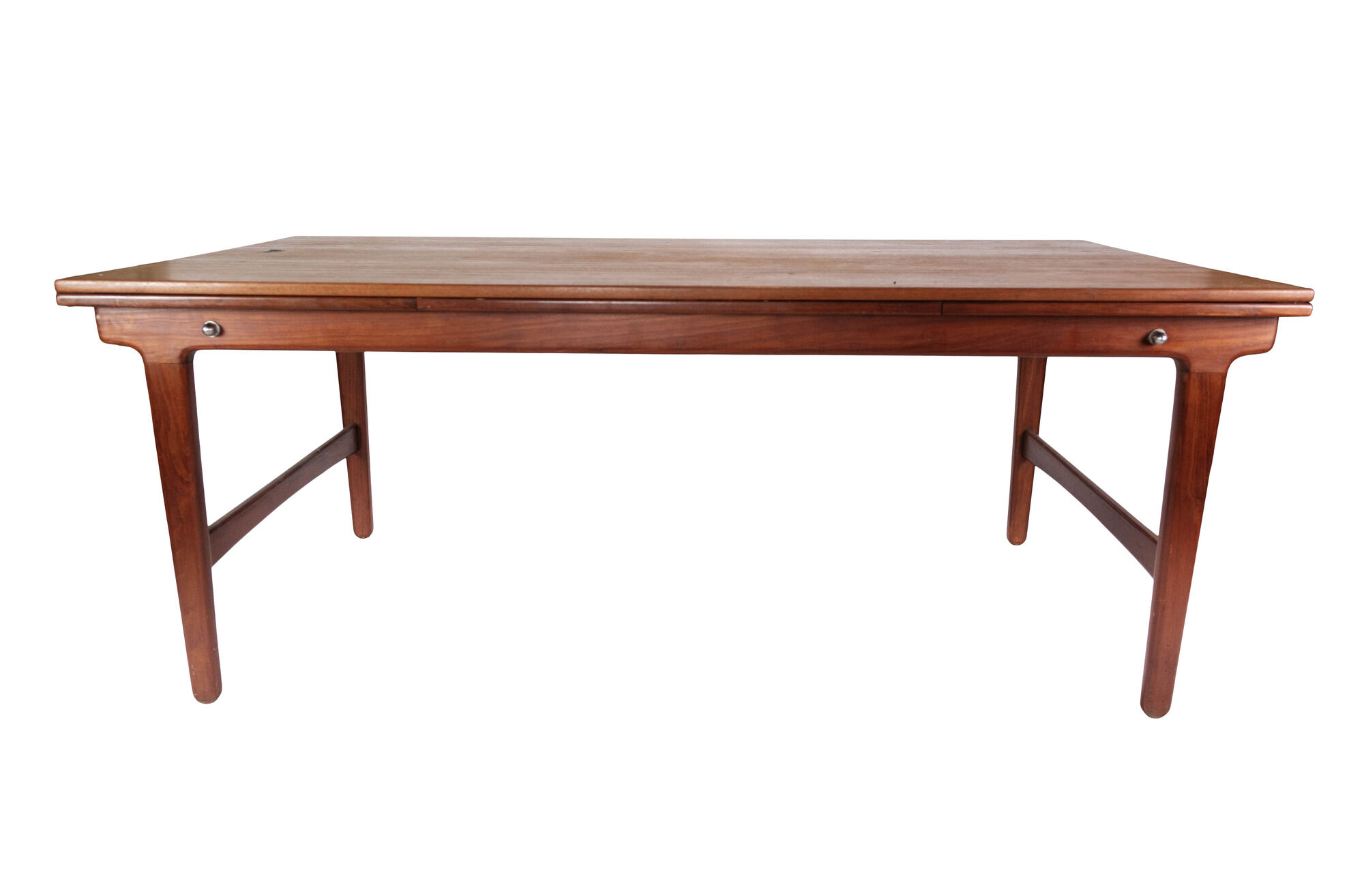 Table à manger en teck avec rallonges de design danois, années 1960