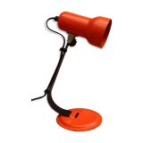 Vintage orange desk spot lamp 60"s