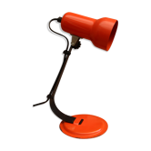 Vintage orange desk spot lamp 60"s