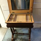 Mahogany worker table early twentieth