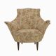 Pair of Manta Mid-Century Modern Italian Armchairs, 1950s