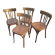 Lot de ancienne chaises de bistrot ,baumann bous courbe vintage
