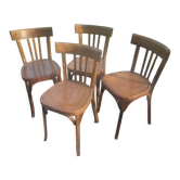 Lot de ancienne chaises de bistrot ,baumann bous courbe vintage