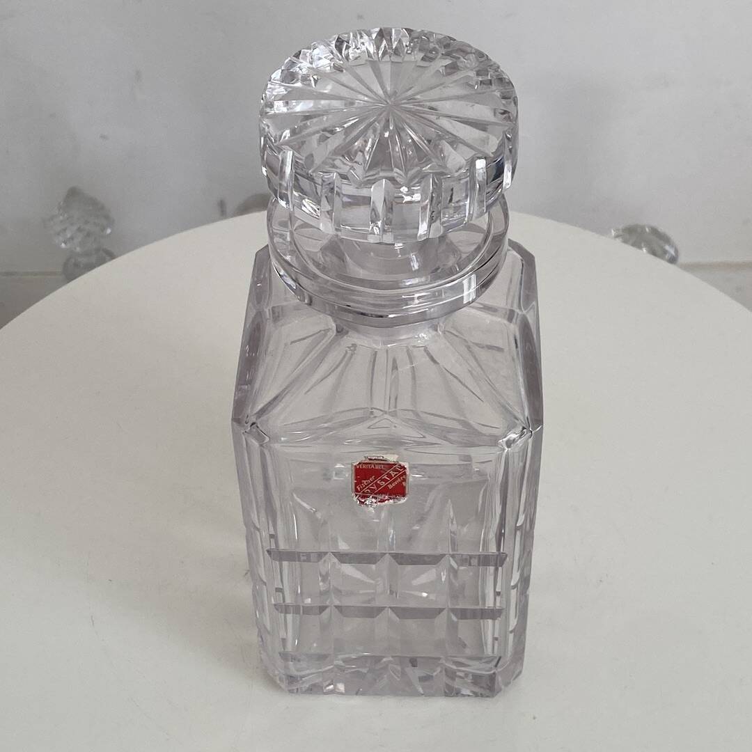 Vintage crystal carafe