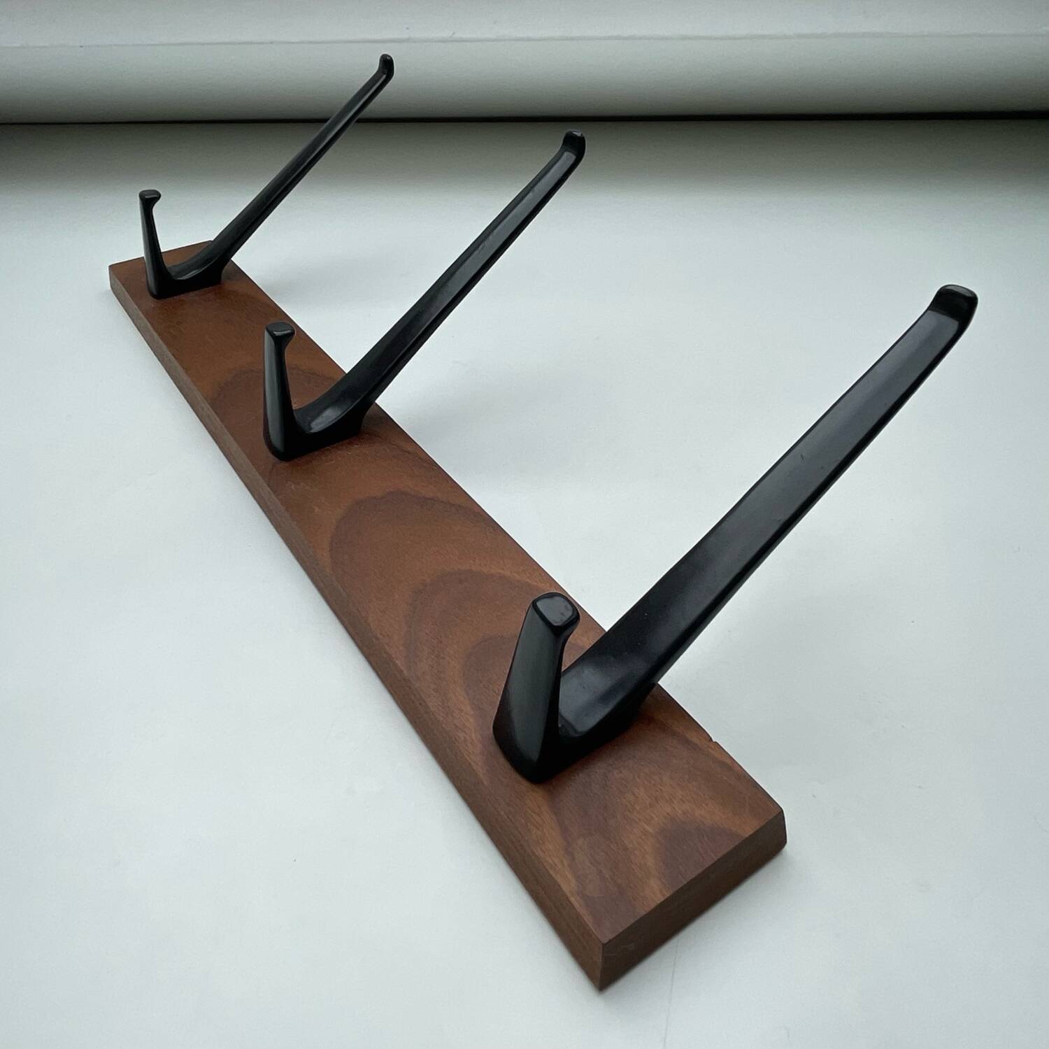 Wooden coat rack
