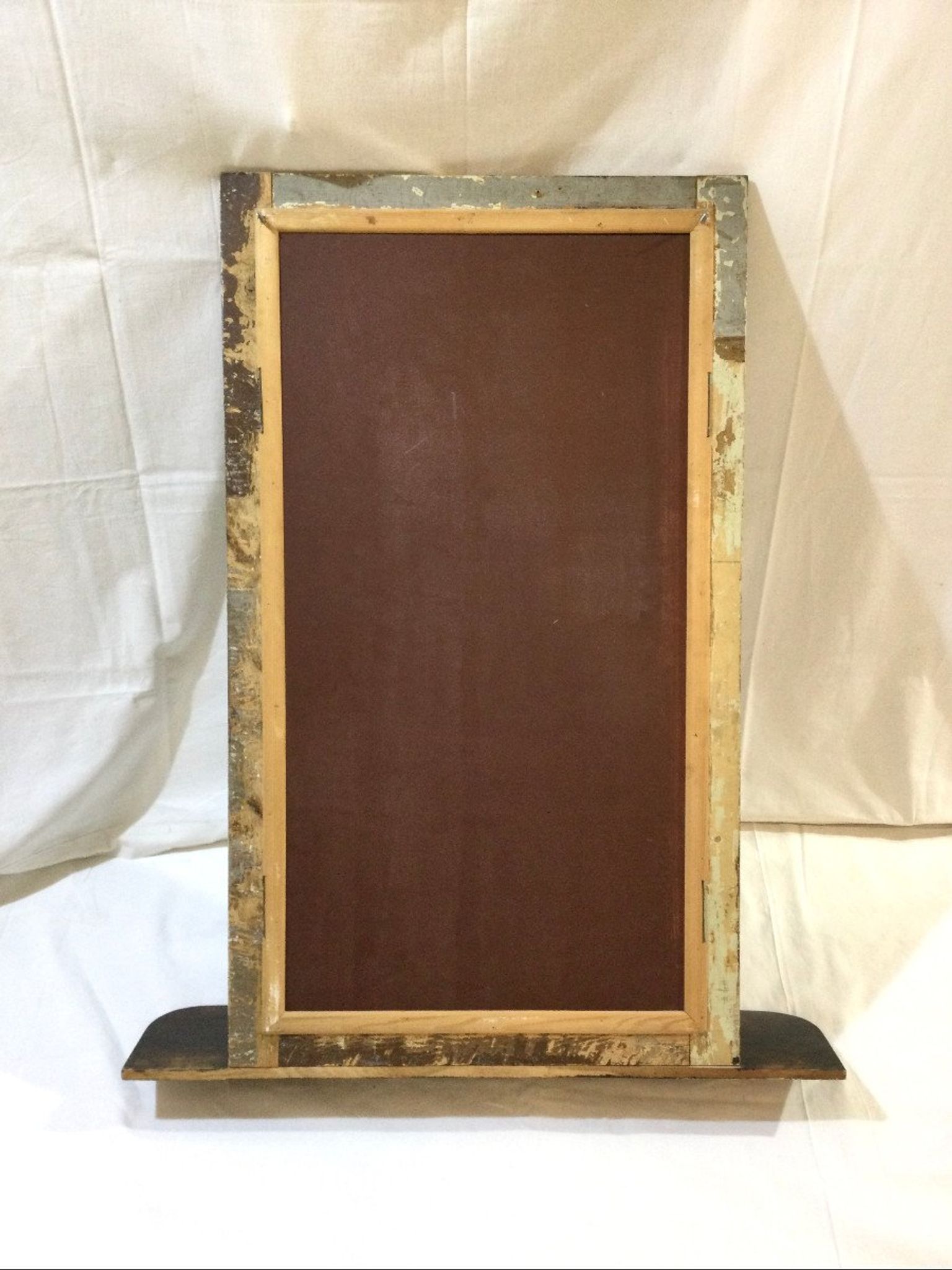 Miroir avec ses portes fleuries 90x111cm