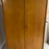 Vintage wardrobe with compass feet